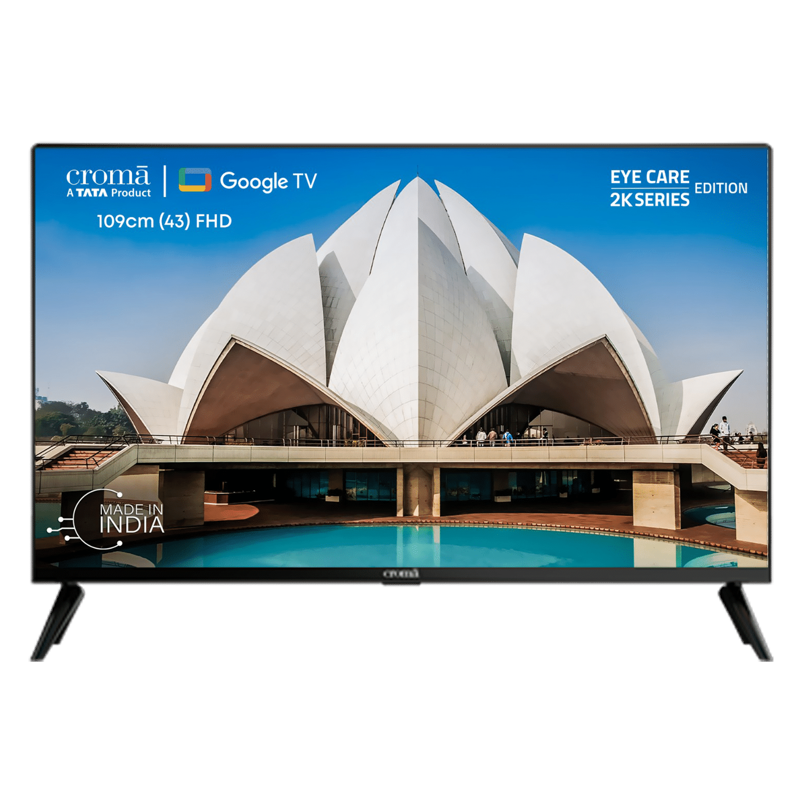 Buy Croma Cm Inch Full Hd Led Smart Google Tv With Bezel Less